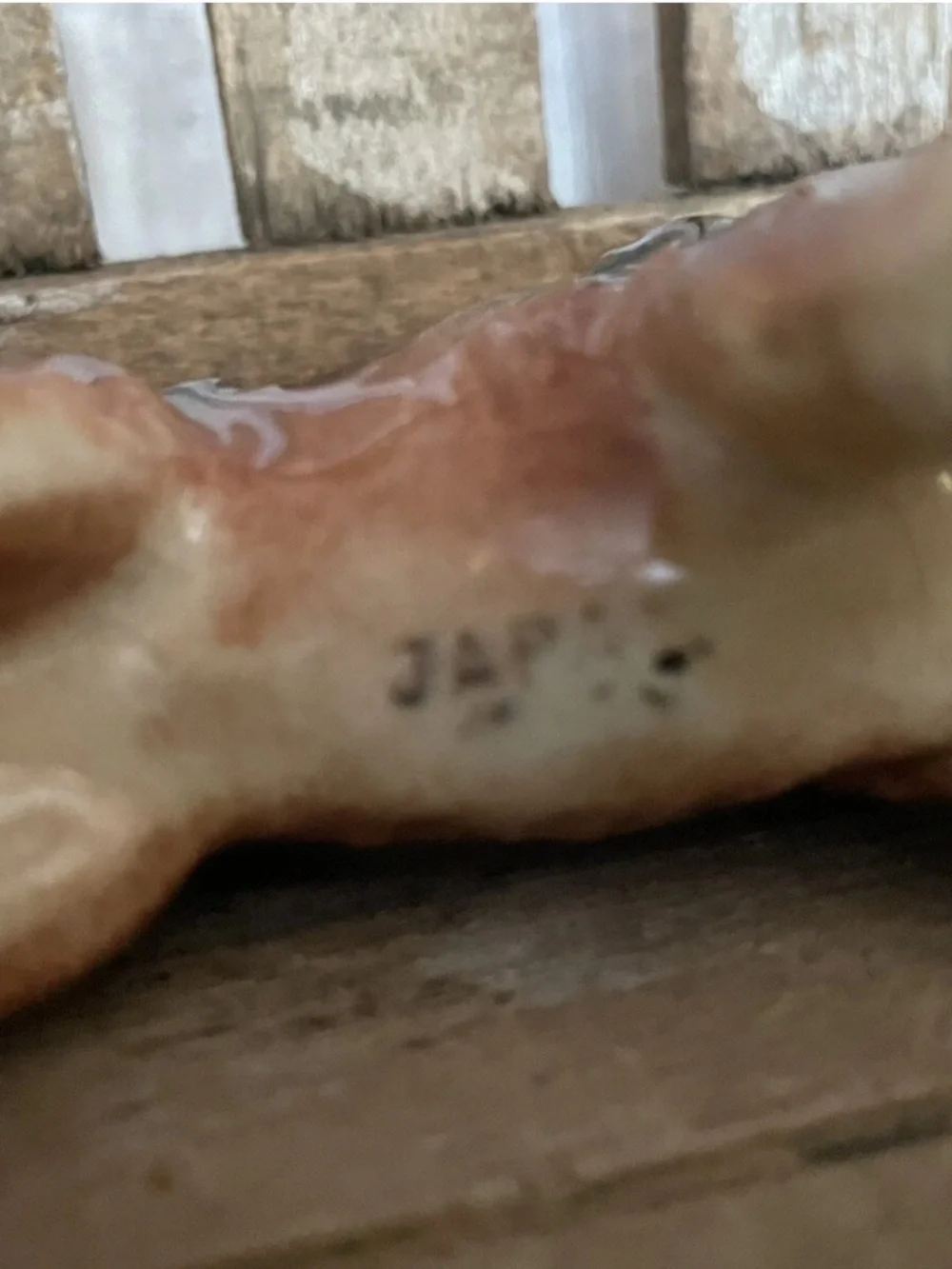 Collie figurine puppy dog Lassie sculpture vtg porcelain antique 1940 Japan
